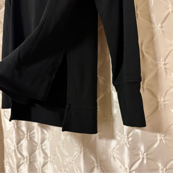 Sweaty Betty After Class Pullover Sweatshirt Black Oversized - Picture 4 of 12